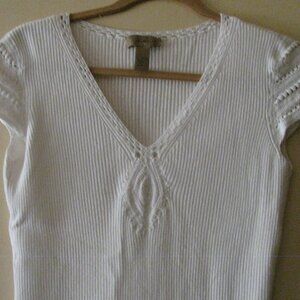 WOMENS TOP - SWEATER TOP - SIZE LARGE - I.E.